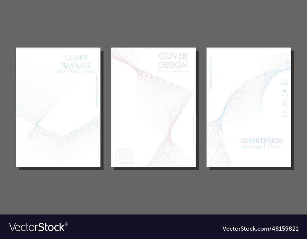 Abstract pattern template for the design vector image Abstract pattern template for the design