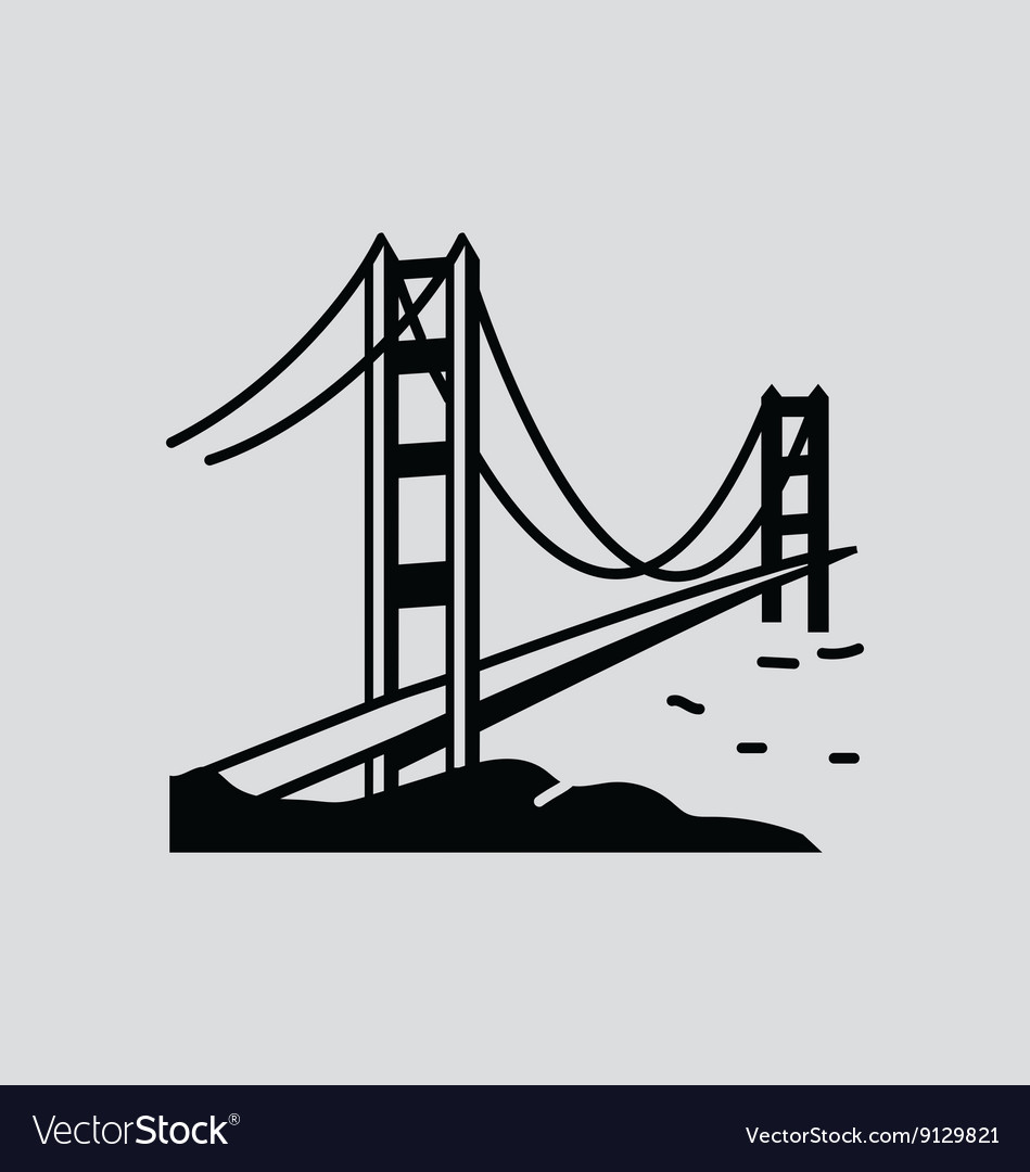 Golden Gate Bridge Icon
