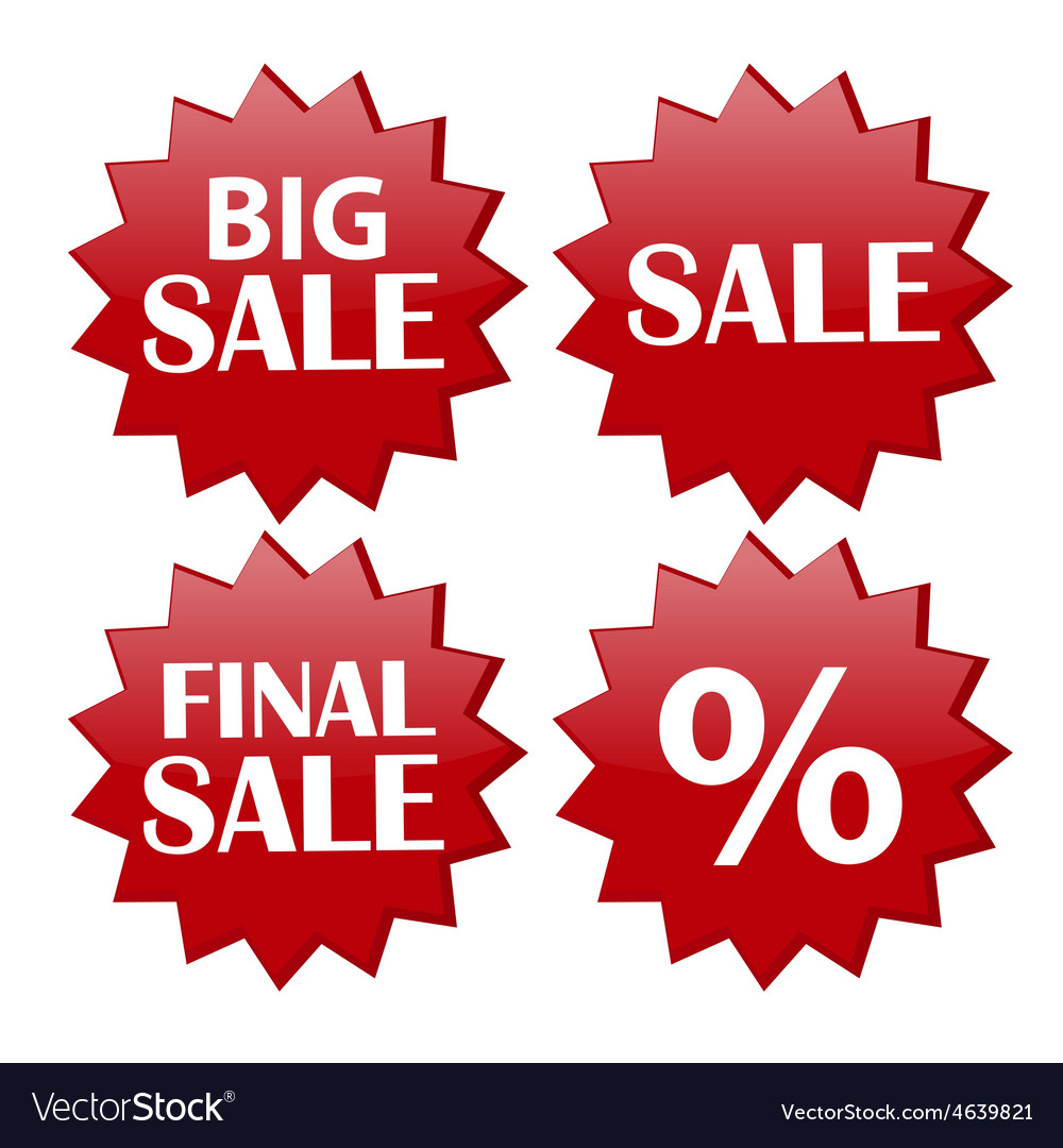 Sale banner with place for your text