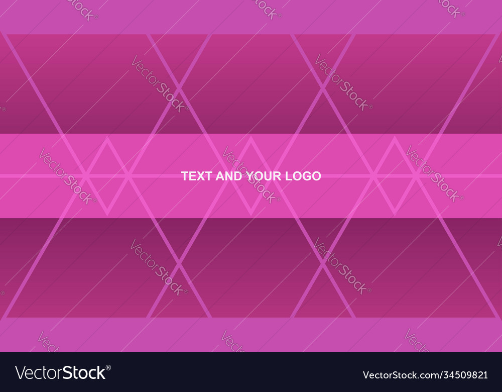 Youtube Kanal Banner Vorlage mit Linien vector image Youtube Kanal Banner Vorlage mit Linien