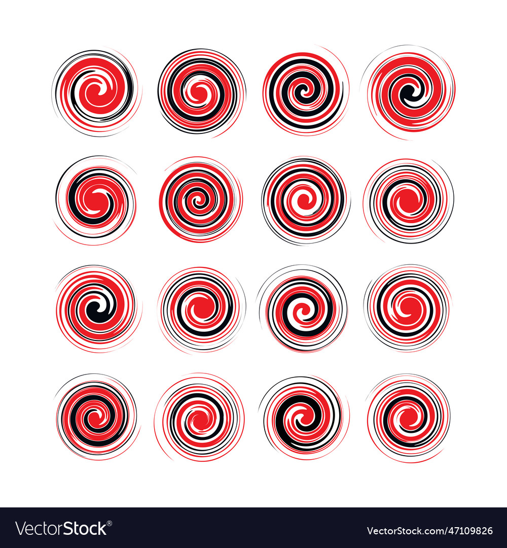 Abstract twister design element