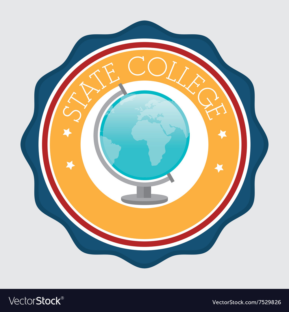 Academic excellence design Royalty Free Vector Image