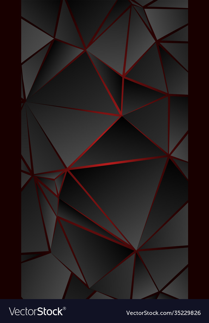 Dark Triangles Abstract Background