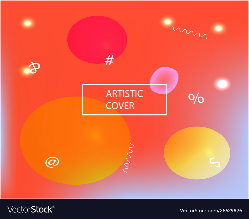 Inspiring colorful gradient background