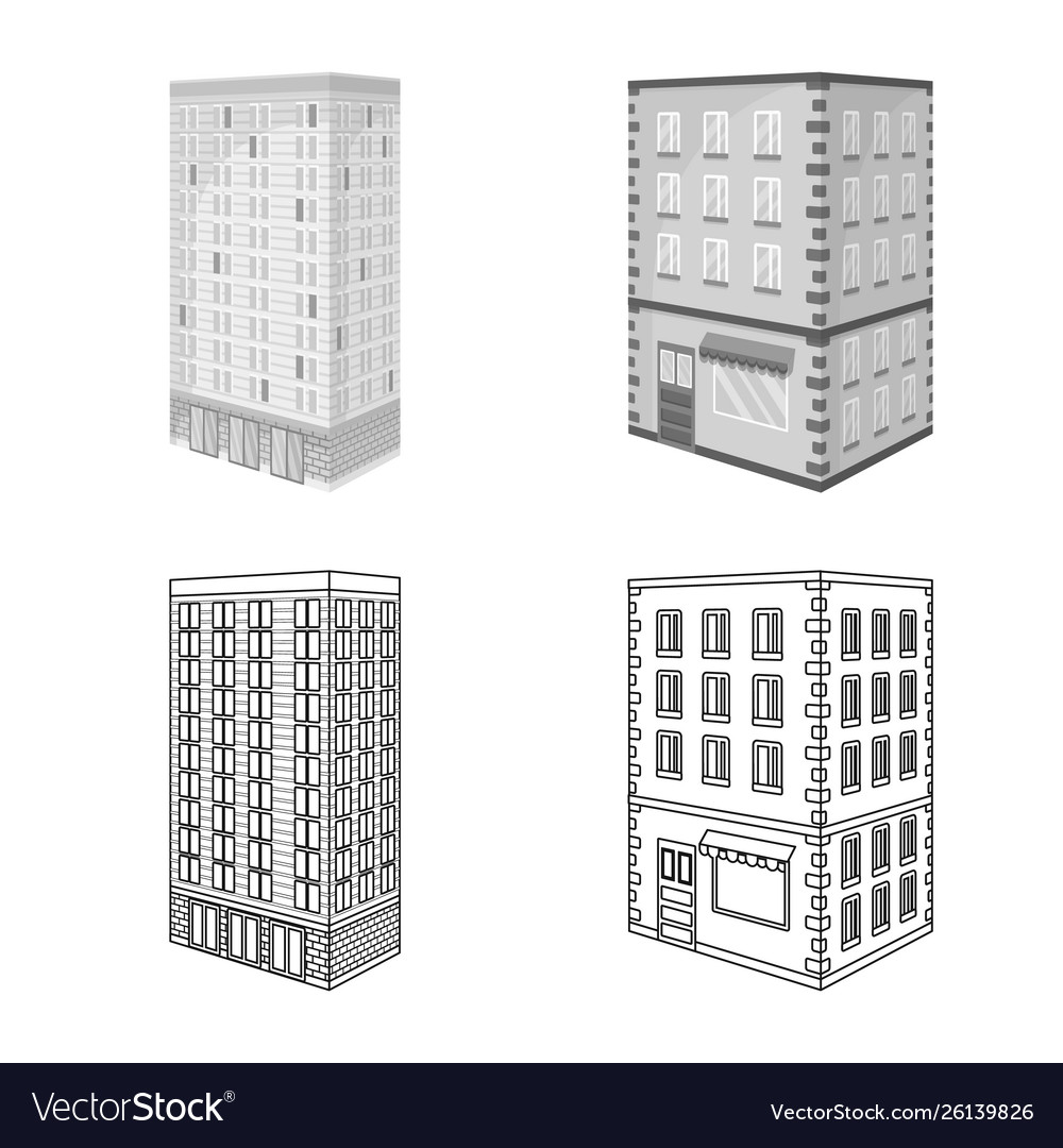 Isolated object construction and building sign