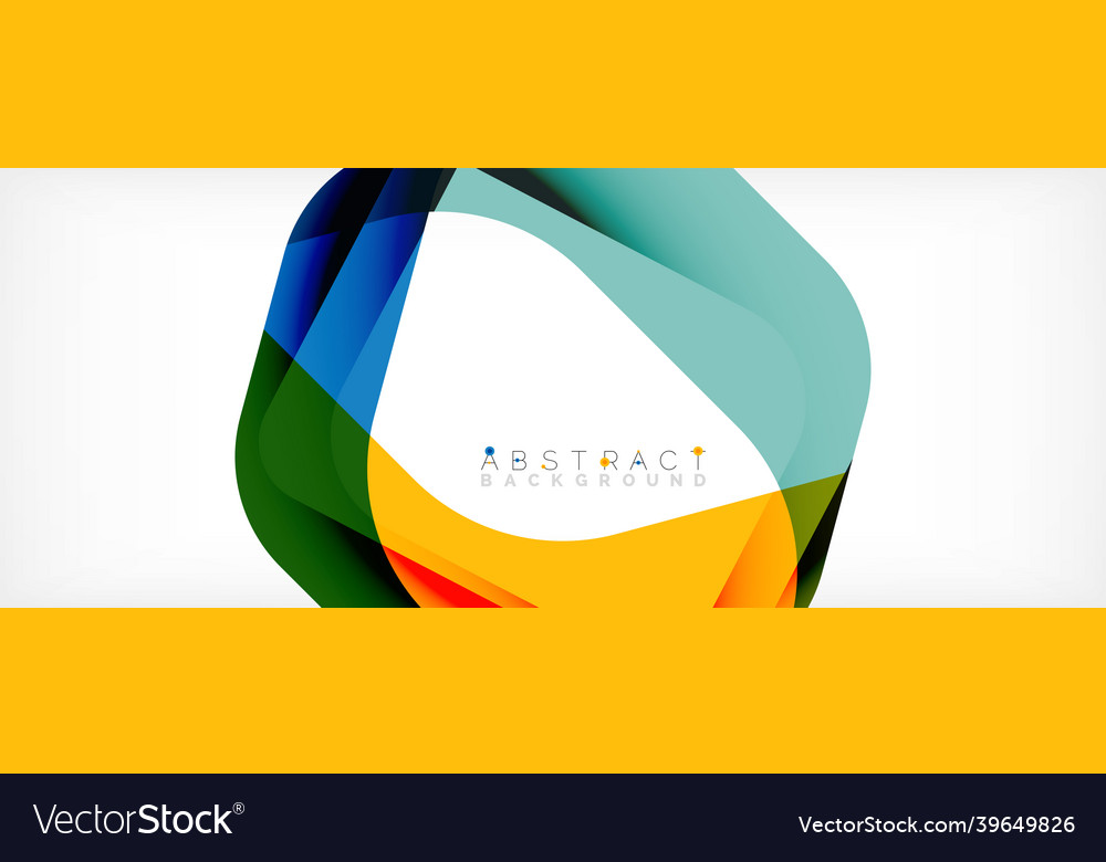 Minimal abstract background - color overlapping Vector Image Minimal abstract background - color overlapping