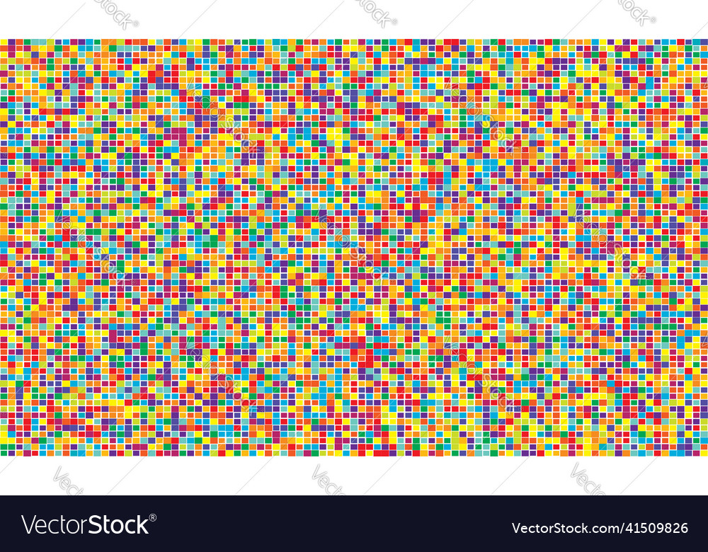 Random mosaic square tiles seamless repeatable Vector Image Random mosaic square tiles seamless repeatable