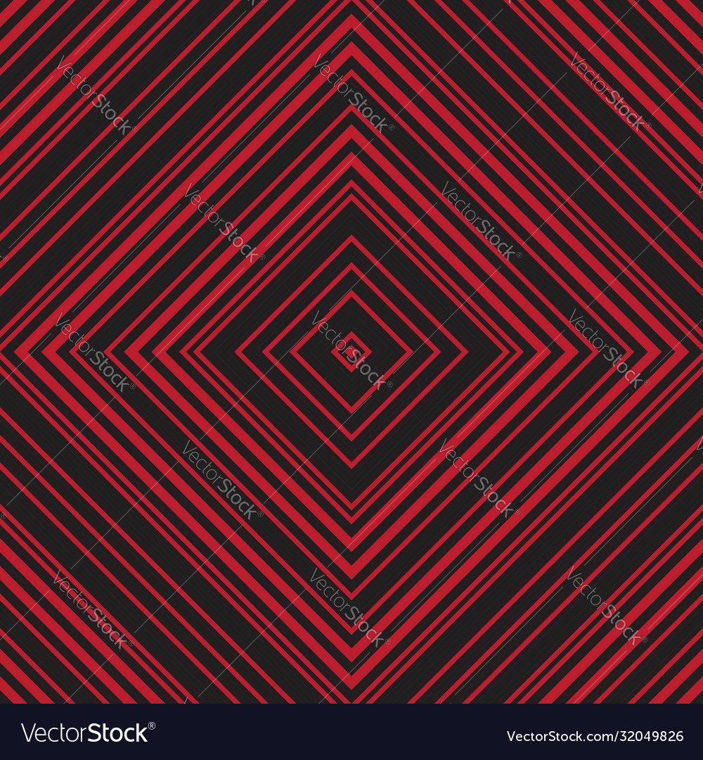 Red argyle diagonal stripes seamless pattern vector image Red argyle diagonal stripes seamless pattern