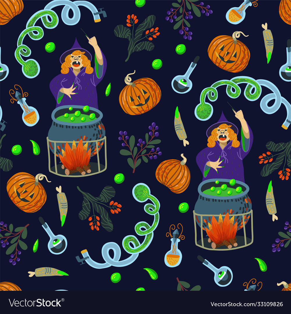 Spooky Halloween Pattern