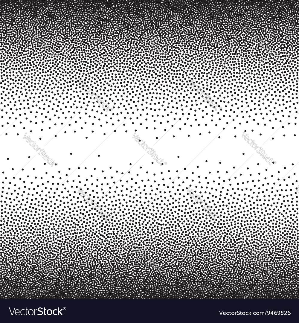 Stochastic raster halftone gradient print