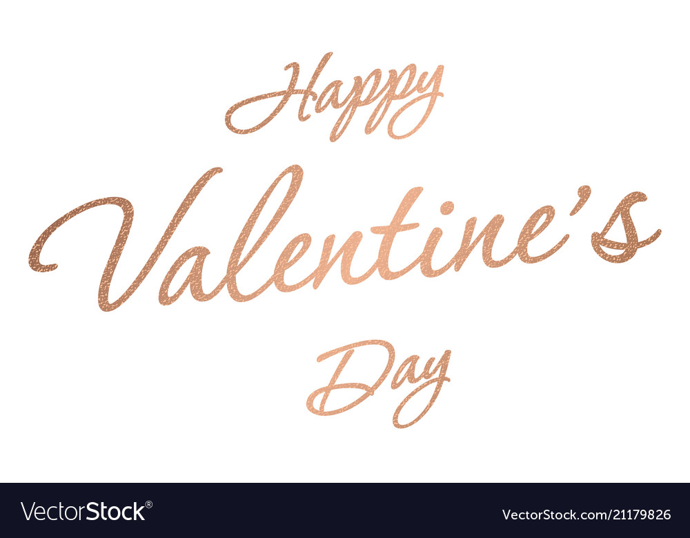 Valentine's Day Calligraphy
