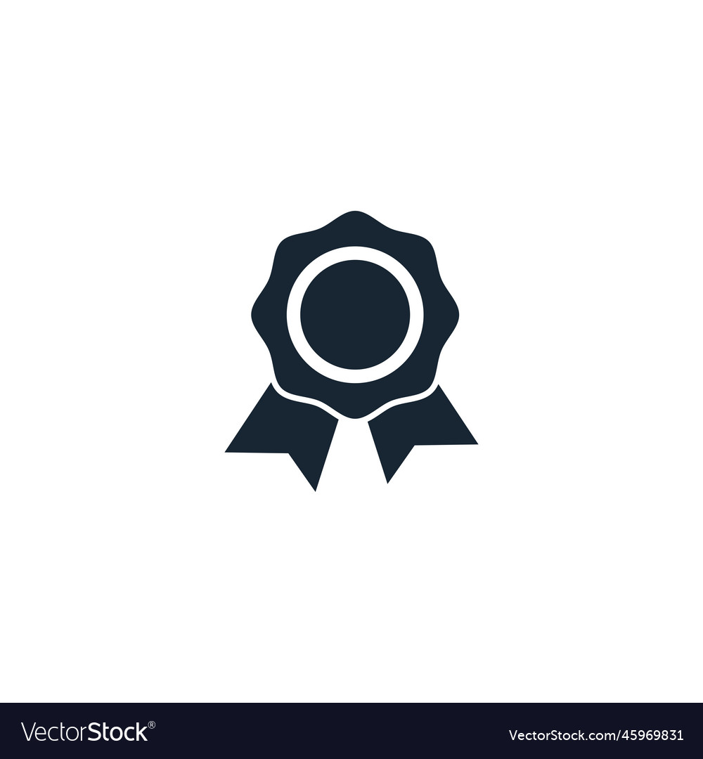 Achievement creative icon filled from success Vector Image