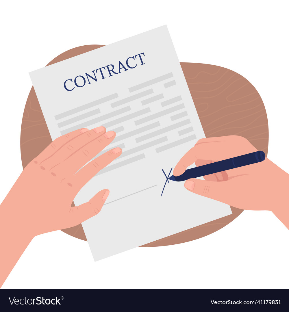 Contract Signing - Business Document