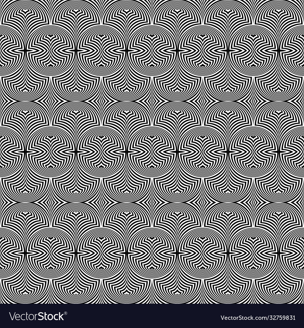 Geometric forms with distortion effect vector image Geometric forms with distortion effect