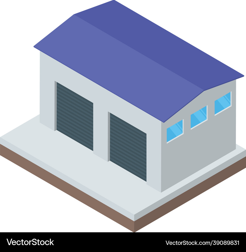 Warehouse Royalty Free Vector Image Vectorstock