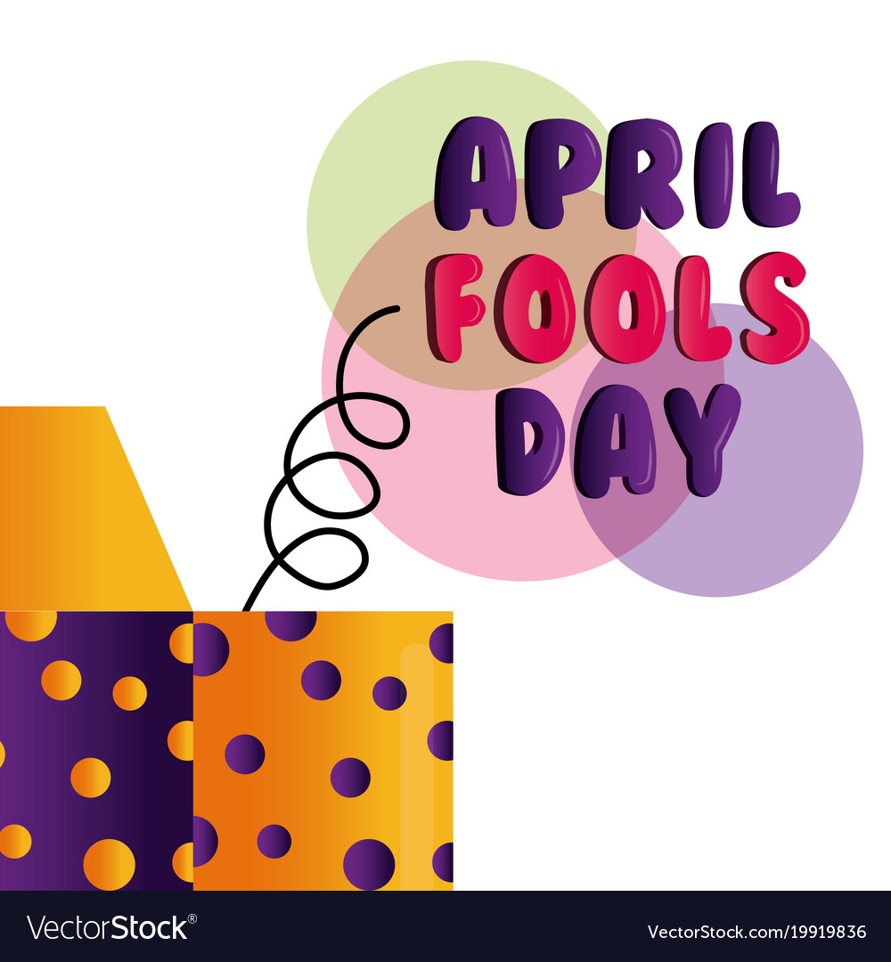 April fools day invitation card funny celebration