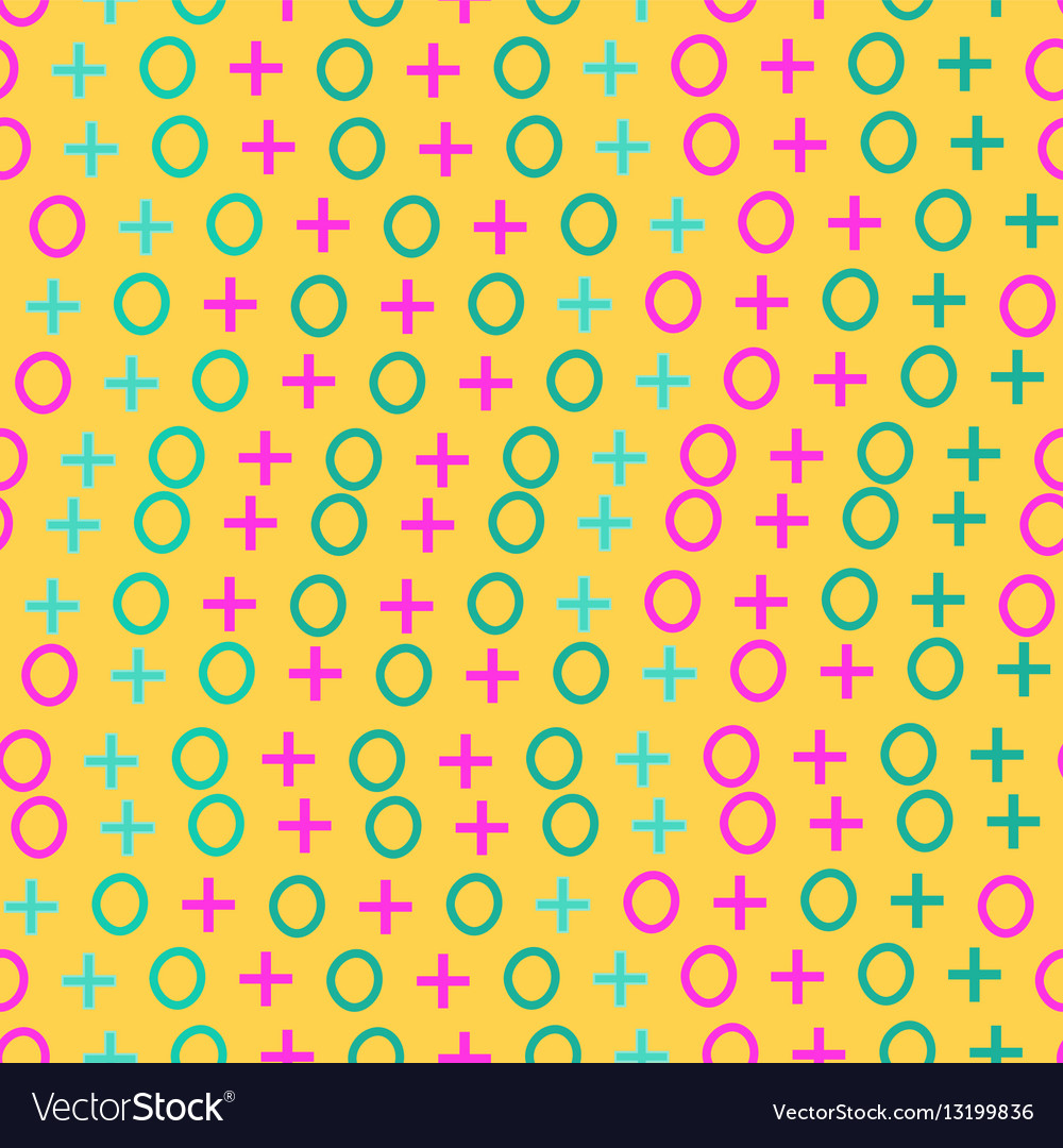 Easy shapes pattern