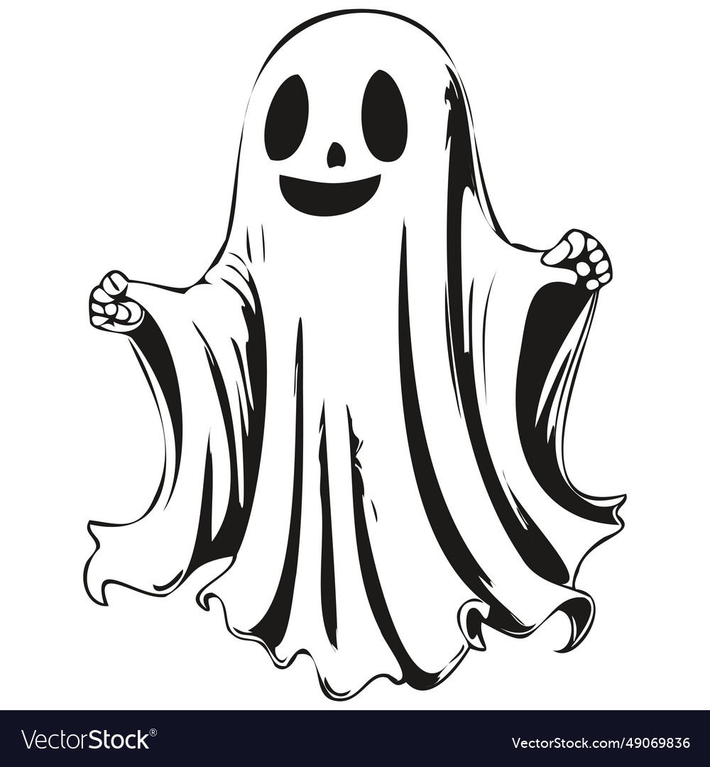 Ethereal ghostly phenomenon Royalty Free Vector Image