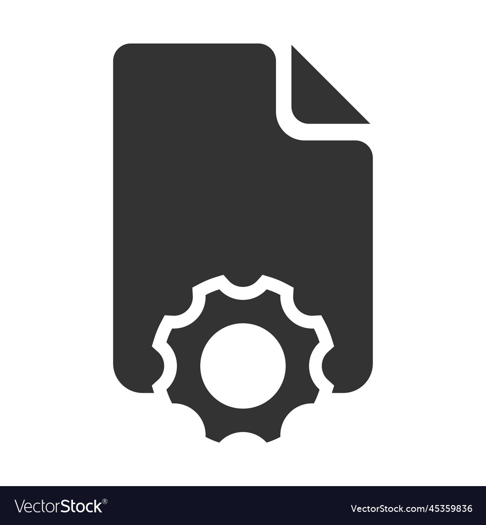 File setting icon