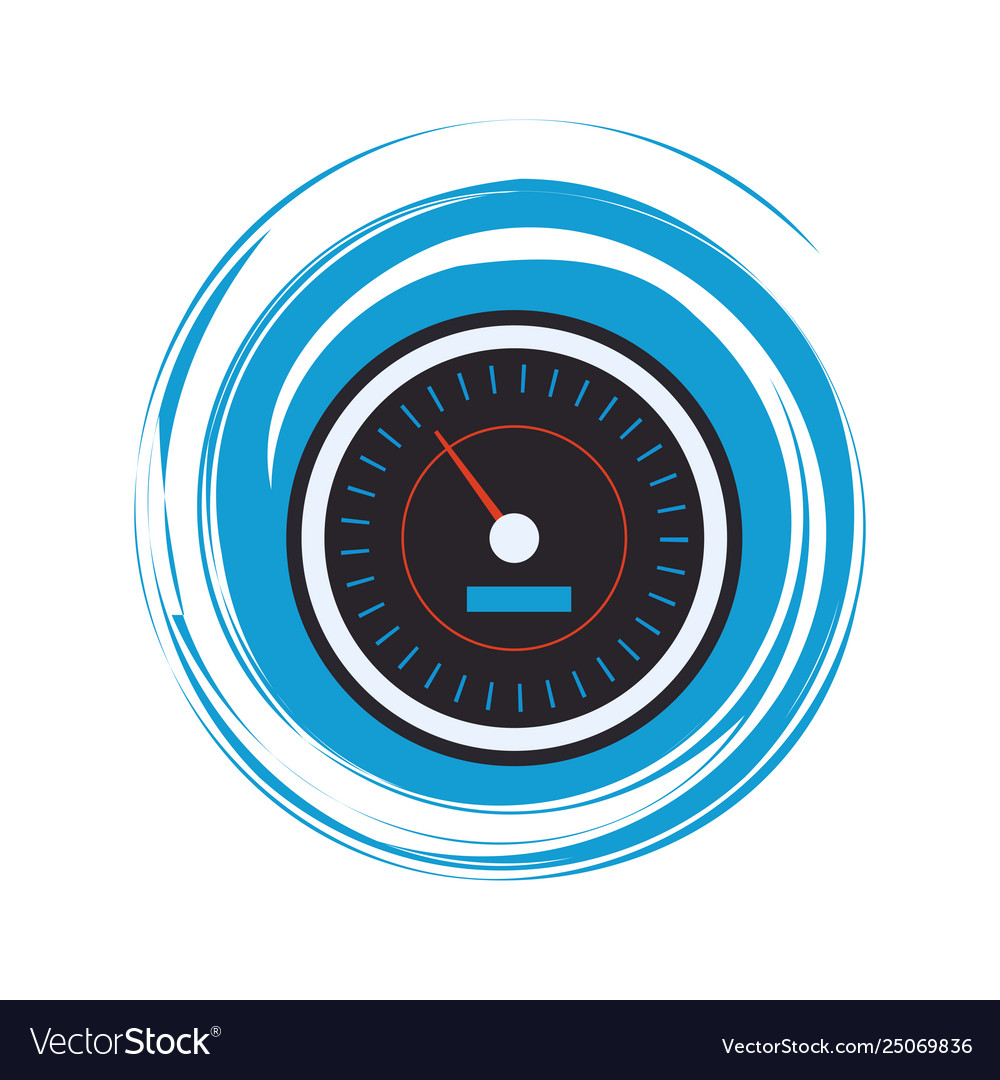 Internet speedometer symbol