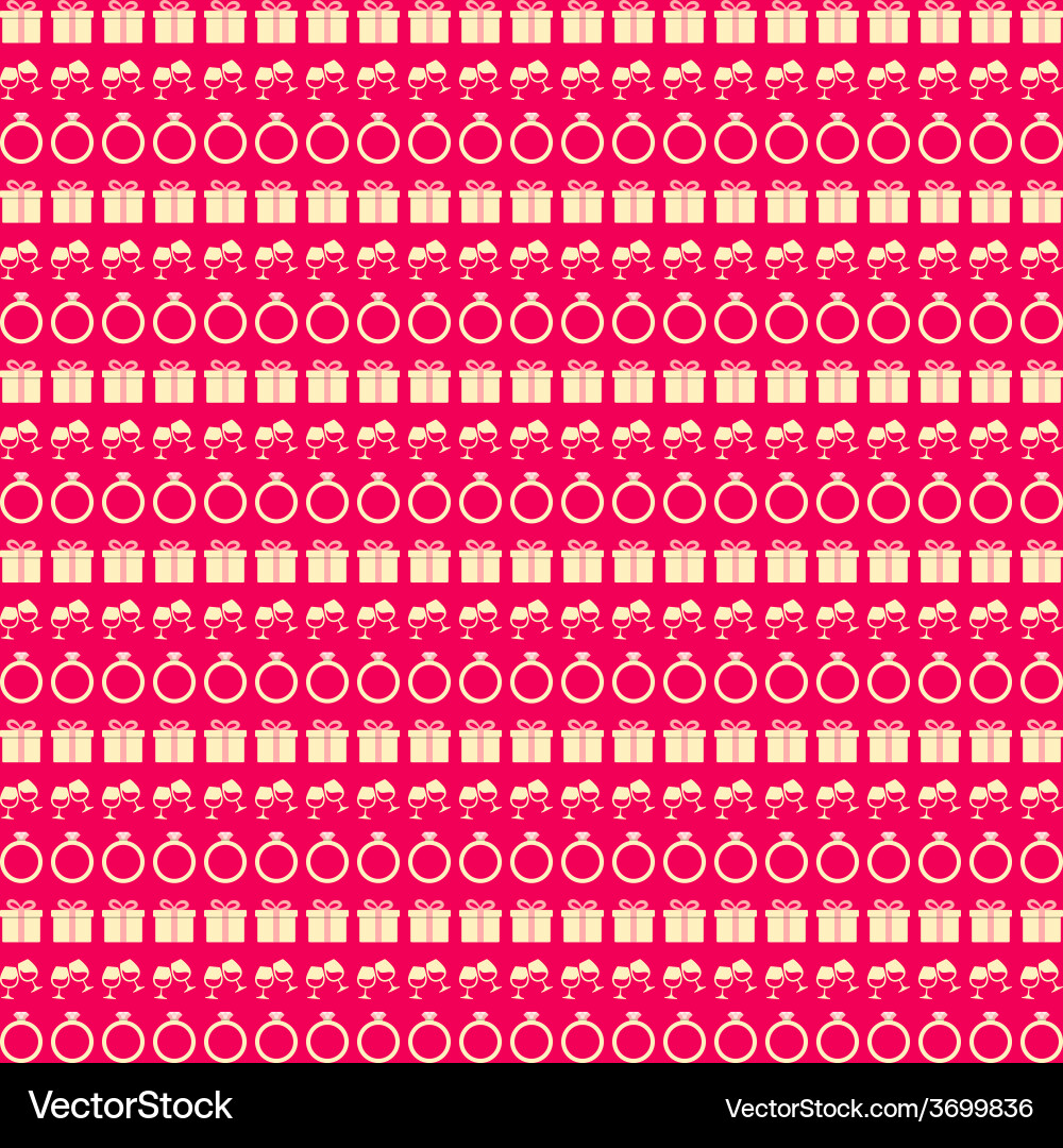 Love seamless pattern Royalty Free Vector Image