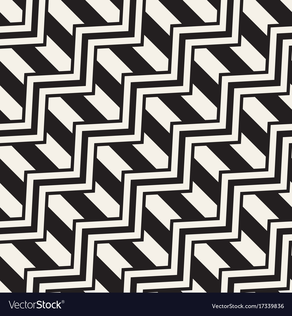 Seamless zigzag line pattern abstract