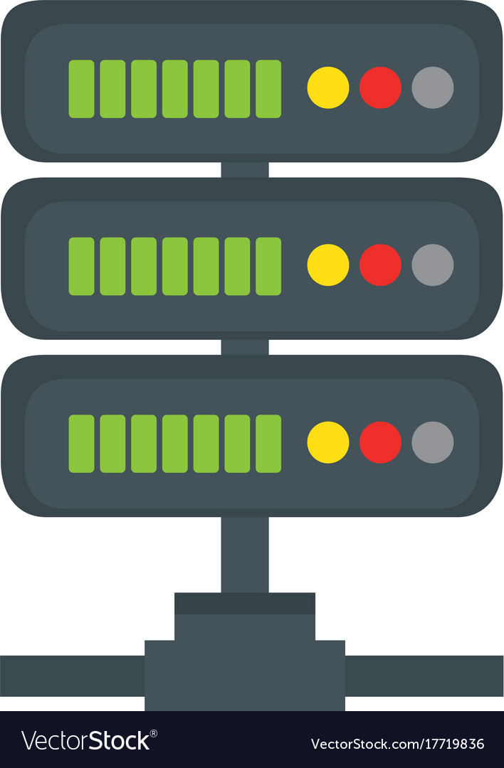 Server data center icon