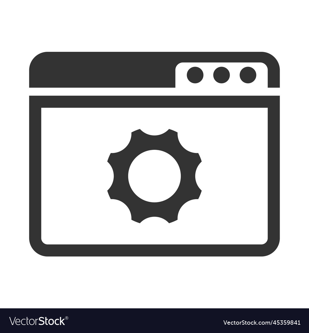 Browser setting icon