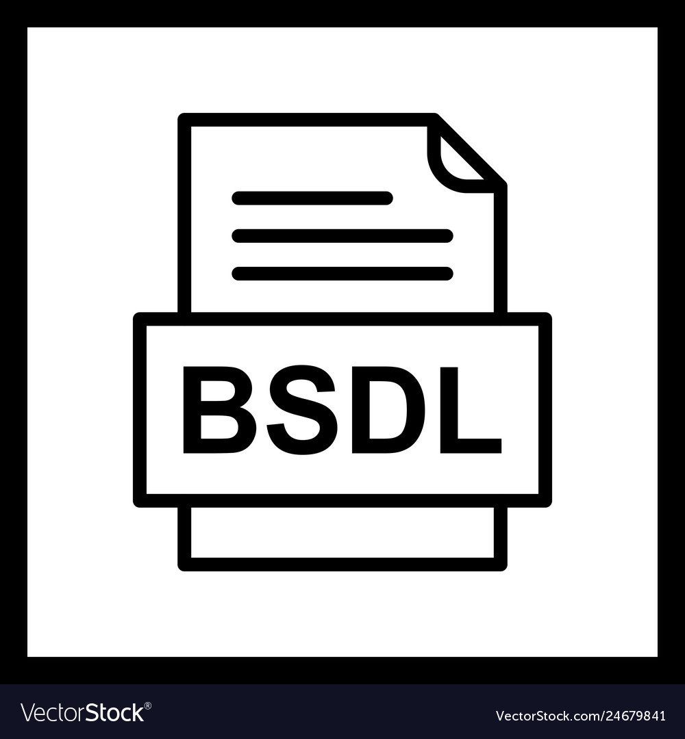 Bsdl file document icon