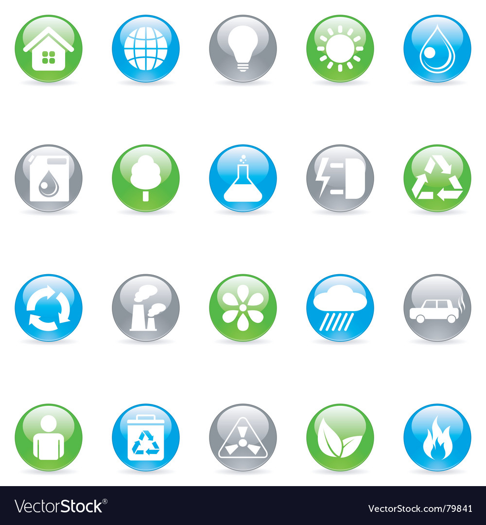 Environmental Icon Set