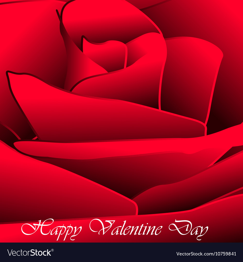 Happy valentine rose background