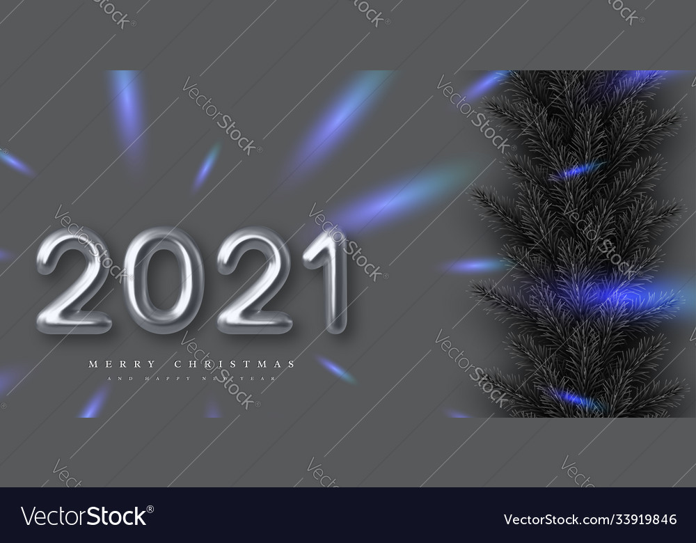 2021 Frohes neues Jahr Banner