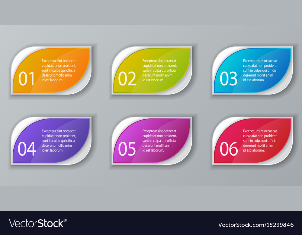 Infographic elements set workflow layout