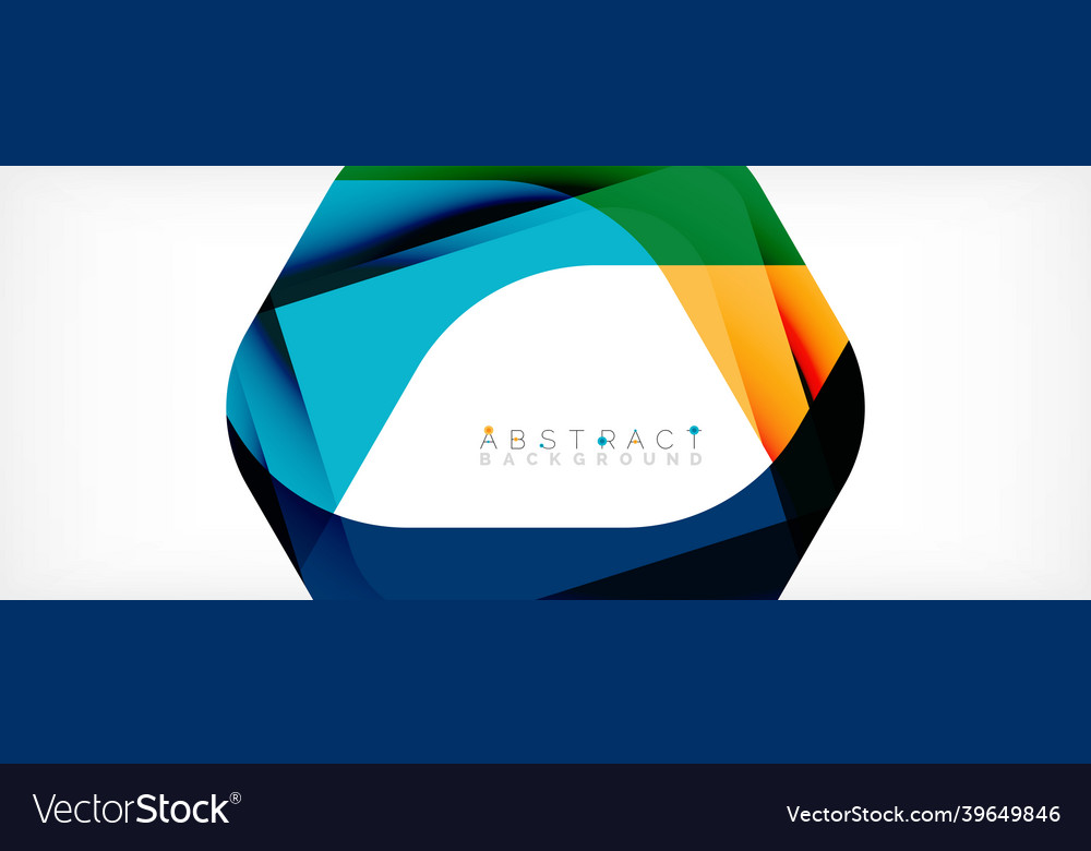 Minimal abstract background - color overlapping vector image Minimal abstract background - color overlapping