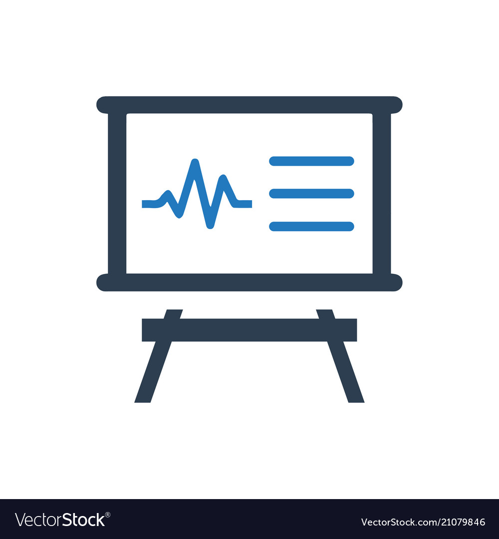 Presenting graphical analysis icon