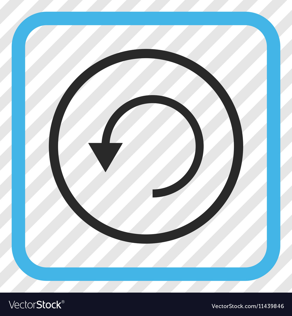 Rotate ccw icon in a frame