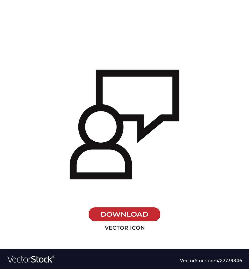 Write message icon vector image Write message icon