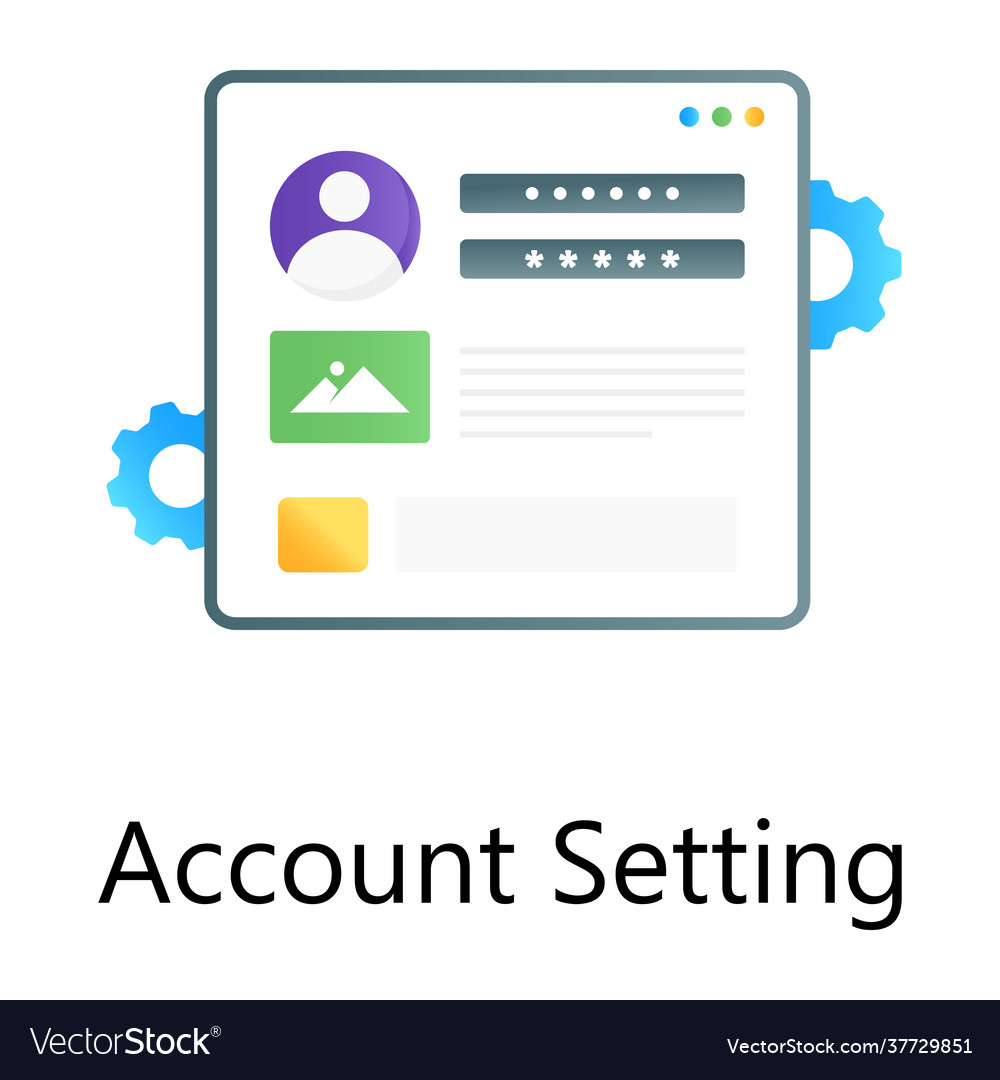 Account setting