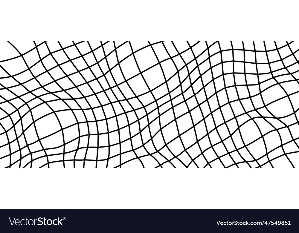 Distorted outline wireframe background abstract vector image Distorted outline wireframe background abstract