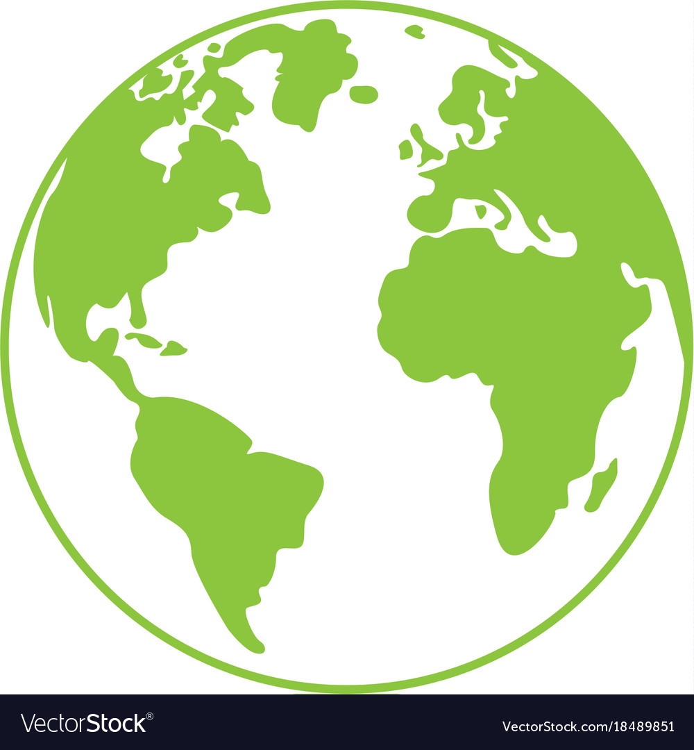 Planet earth icon