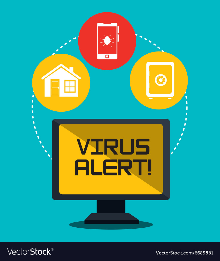 Security system and technologies graphic design