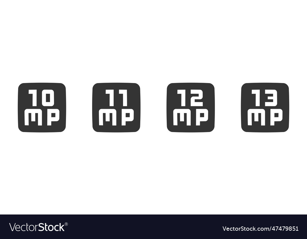 Set of 4 icons image a simple Vector Image Set of 4 icons image a simple