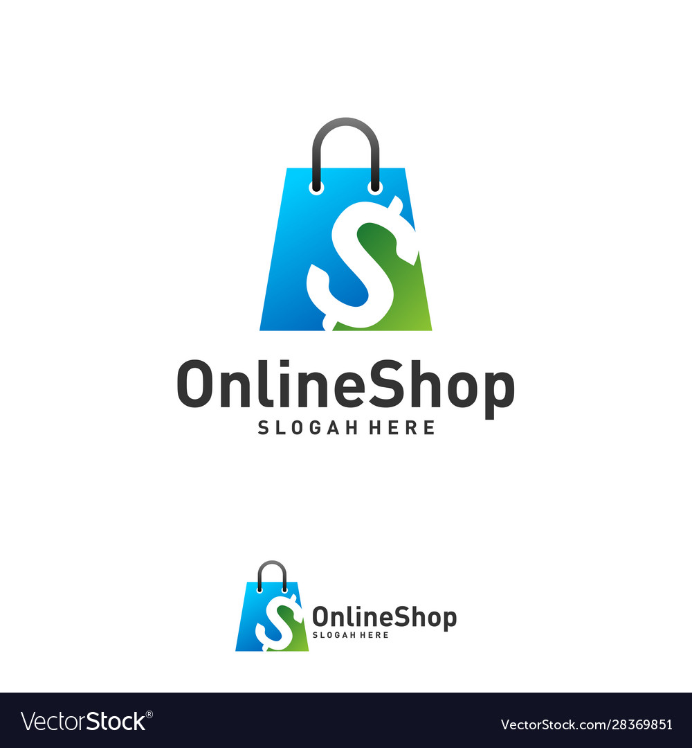 Shop Icon mit Geld Logo Design Konzept einfach