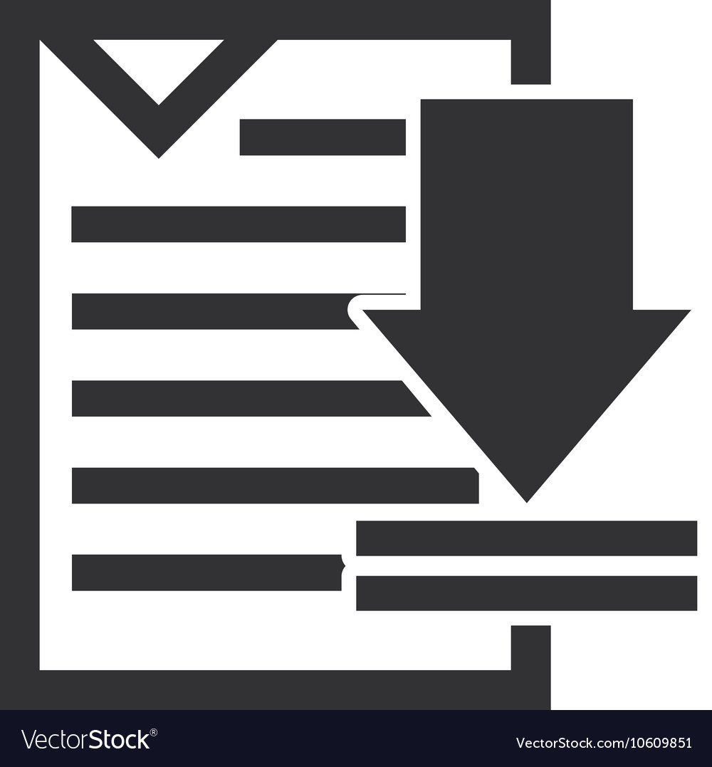 Text document file isolated icon