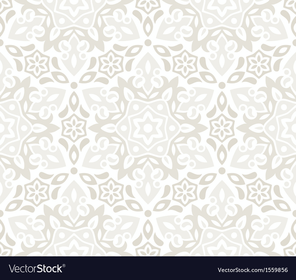 Beautiful floral wallpaper Royalty Free Vector Image