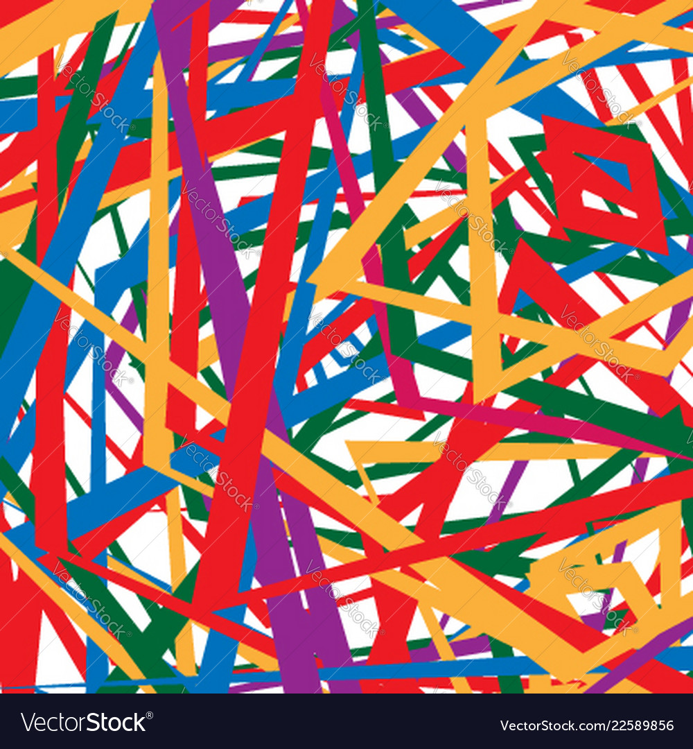 Bunte zufällige edgy Muster überlappen vector image Bunte zufällige edgy Muster überlappen