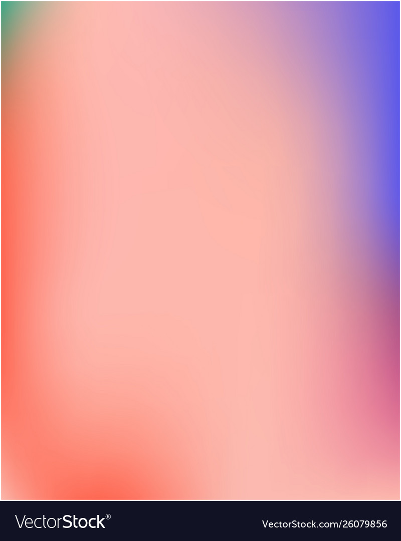 Gradient mesh painted in different colors