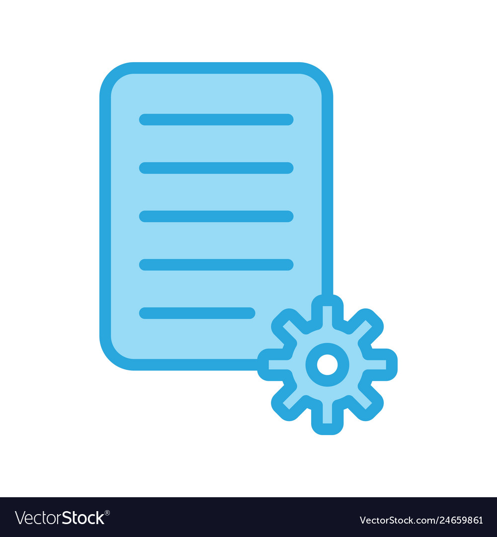 Document setting icon