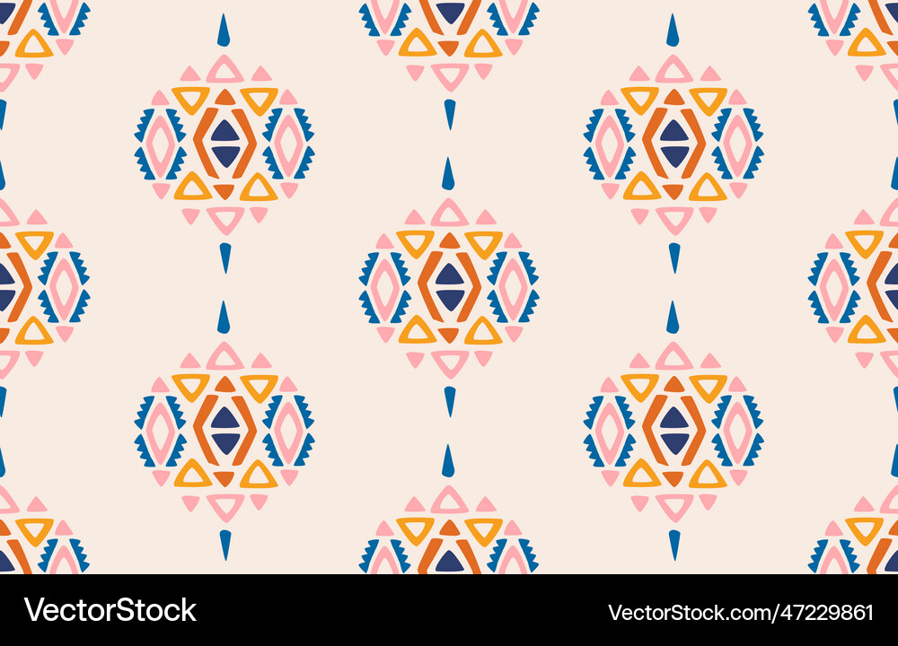 Ethnic seamless pattern Royalty Free Vector Image