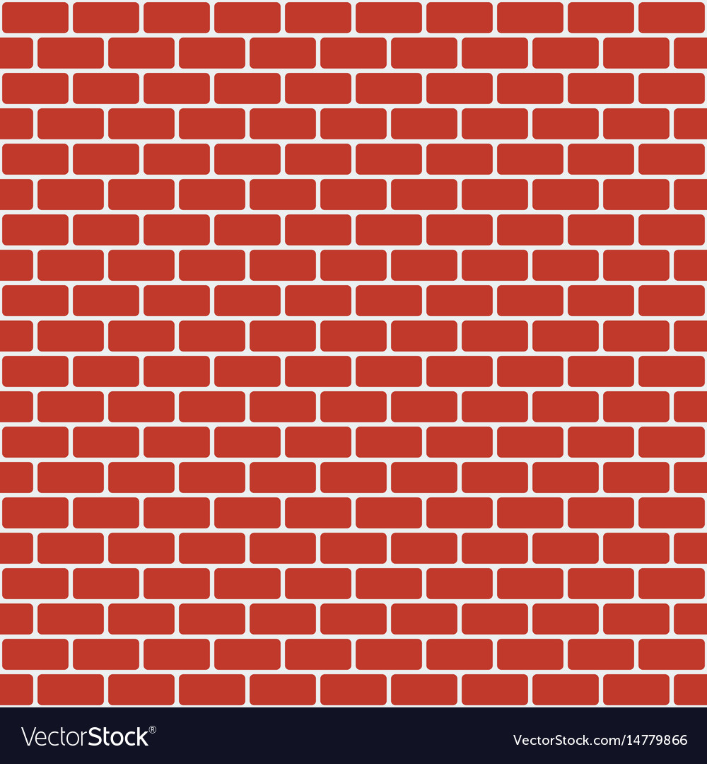 Printable Red Brick Wall Pattern